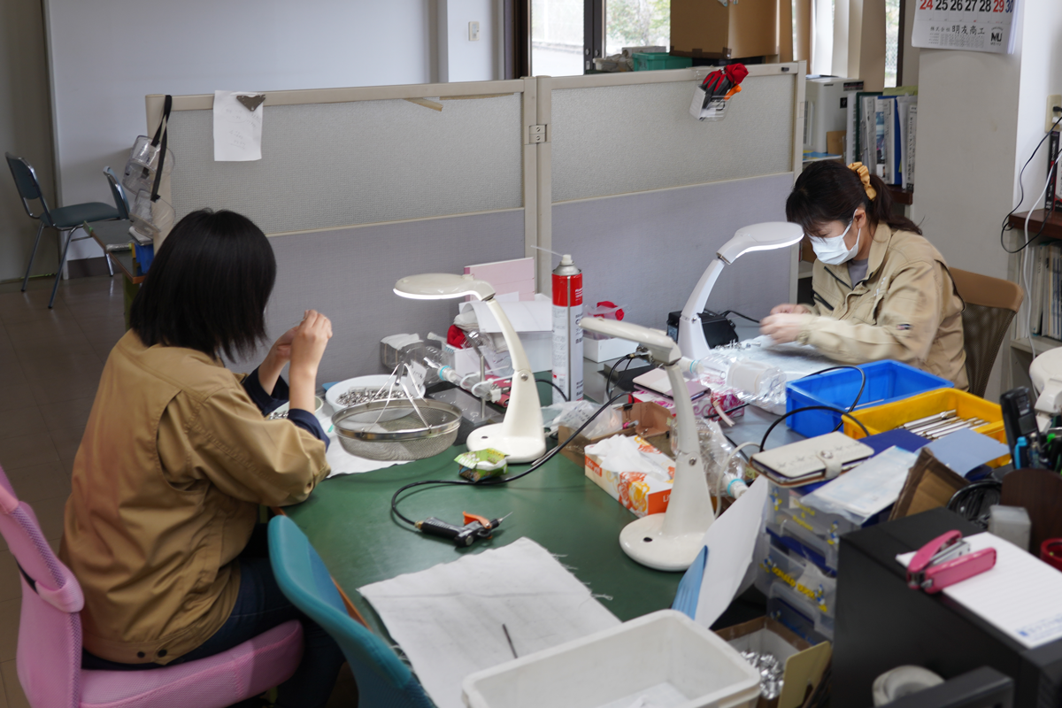 栃木工場 検品部